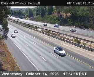 SR-125 at Just north of NB Tyler St - B