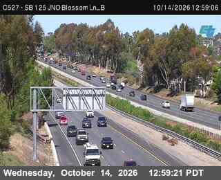 SR-125 at Just north of SB Blossom Ln - B