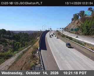 SR-125 at Just south of NB Elkelton Pl - T