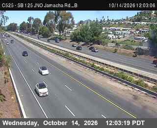 SR-125 at SB NO Jamacha Rd - B