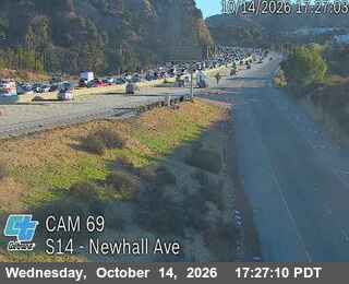 SR-14 at Newhall Ave