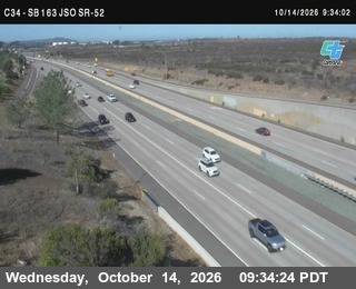 SR-163 at Just South of SR-52