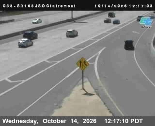 SR-163 at SB-163 : Just South of Clairemont Mesa