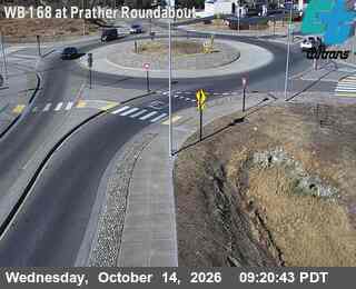 SR-168 at Prather Roundabout