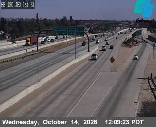 SR-180 at Just east of 1ST ST