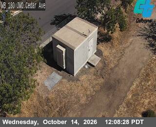 SR-180 at Just west of CEDAR Ave