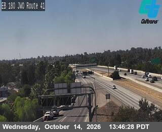 SR-180 at Just west of Route 41