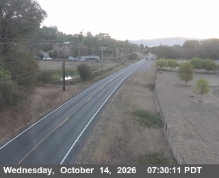 SR-20 west of US-101 - Looking East