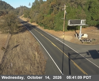 SR-20 west of US-101 - Looking West