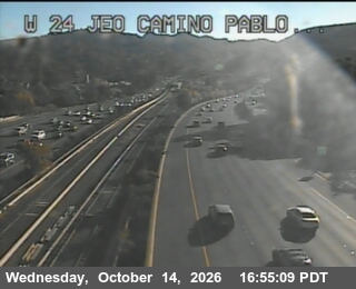 SR-24 at Just east of W24 Camino Pablo