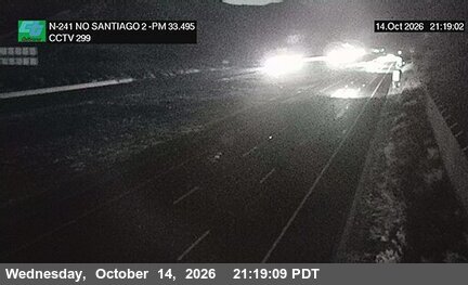 SR-241 at 1700 Meters North of Santiago 2 Canyon Road Overcross