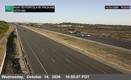 SR-241 at 780 Meters South of Portola Parkway Overcross