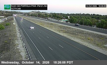SR-241 at 80 Meters South of Portola Parkway Undercross