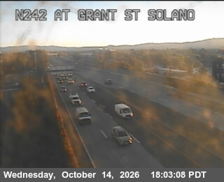 SR-242 at Grant St Solano Wy Or