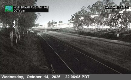 SR-261 at 100 Meters South of Bryan Avenue Overcross