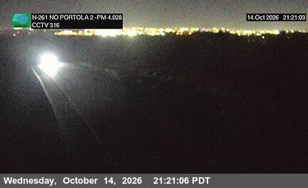 SR-261 at 1900 Meters North of Portola Parkway (West) Overcross