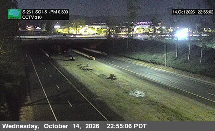 SR-261 at 200 Meters South of I-5