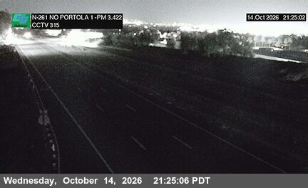 SR-261 at 940 Meters North of Portola Parkway (West) Overcross