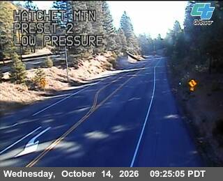 SR-299 at Hatchet Mtn