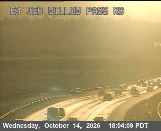 SR-4 at Just East of Willow Pass Road