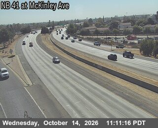 SR-41 at Mckinley Ave