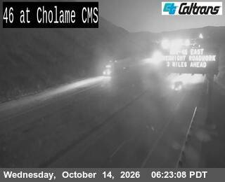 SR-46 at SR-46 East : Cholame CMS