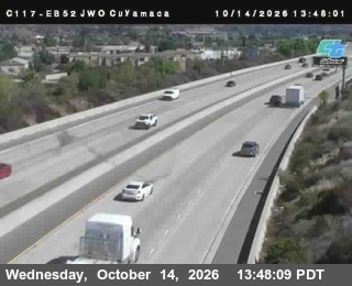 SR-52 at Just West of Cuyamaca Street