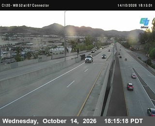 SR-52 at SR-67 Northbound Connector