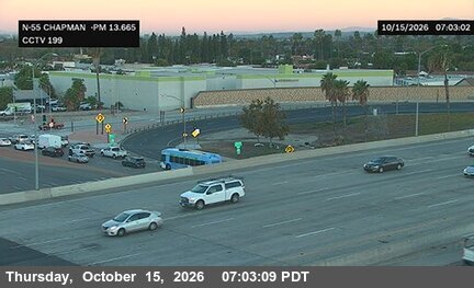 SR-55 at Chapman Avenue