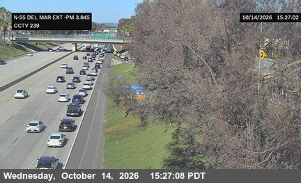 SR-55 at Del Mar Avenue Exit