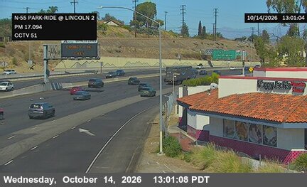 SR-55 at Lincoln Park and Ride 1