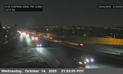 SR-55 at NB Chapman