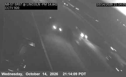 SR-57 at NB SR-57 at Lincoln