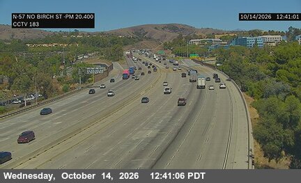 SR-57 north of Birch