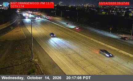 SR-57 at Orangewood Avenue Onramp