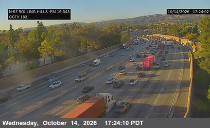 SR-57 at Rolling Hills Road Undercross