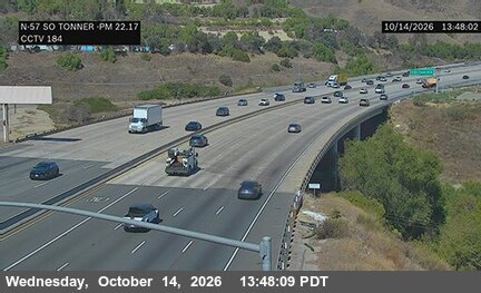 SR-57 south of Tonner Canyon Road