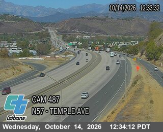 SR-57 at Temple Ave