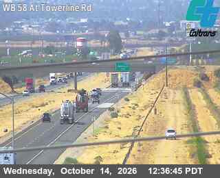 SR-58 at Towerline Rd