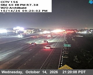 SR-60 west of Archibald Avenue (Cucamonga Creek)