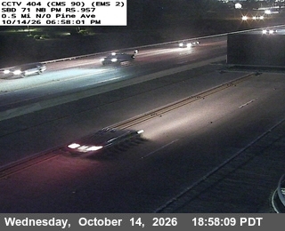SR-71 at 0.5 Mi north of Pine Ave