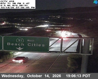 SR-71 at 0.5 Mi north of SR-91