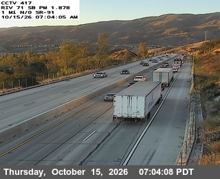 SR-71 at 1 Mi north of SR-91