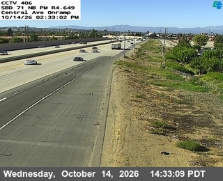 SR-71 at Central Ave Onramp