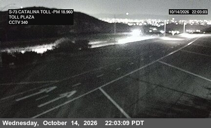 SR-73 at Catalina View Toll Plaza