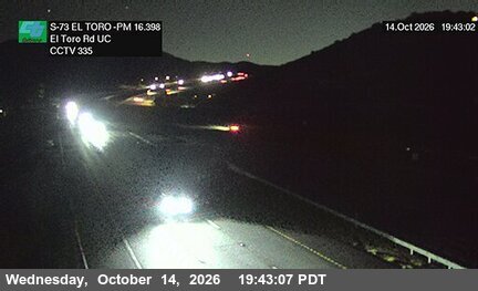 SR-73 north of El Toro Road Undercross