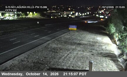 SR-73 north of Laguna Hills Drive Overcross