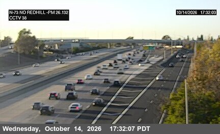 SR-73 north of Redhill Avenue Overcross