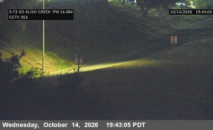 SR-73 at SOF Aliso Creek Road