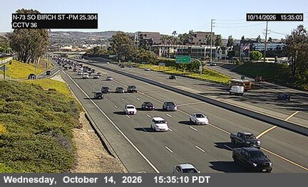 SR-73 south of Birch Street Overcross